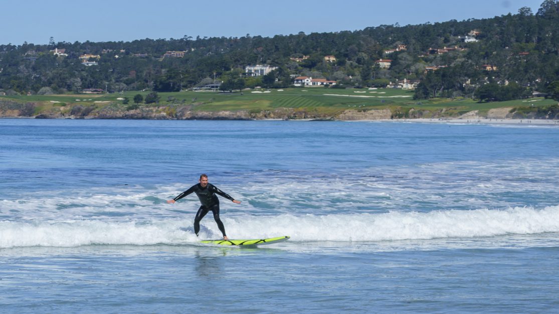 california road trip surfing