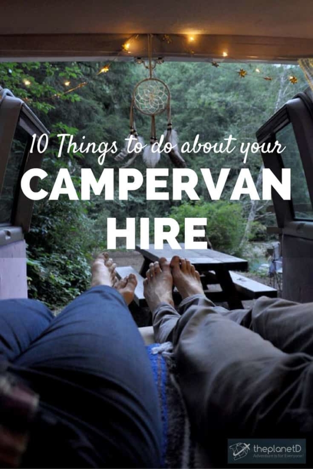 10 campervan hire tips