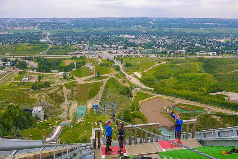 canada adventure world's fastest zip line