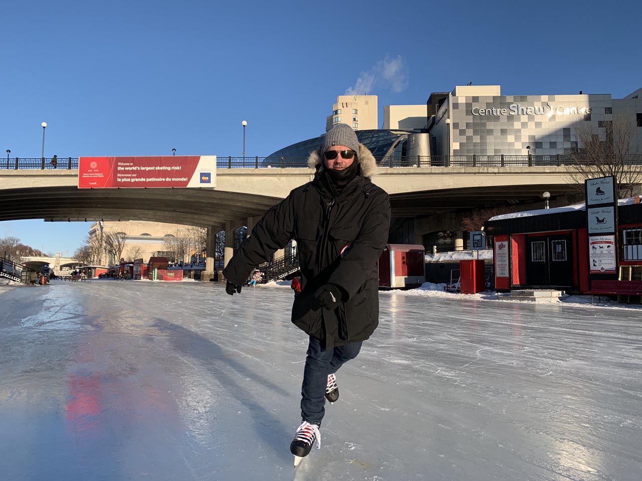 interesting facts about Canada skating rinks