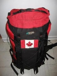 canadian stereotypes backpack