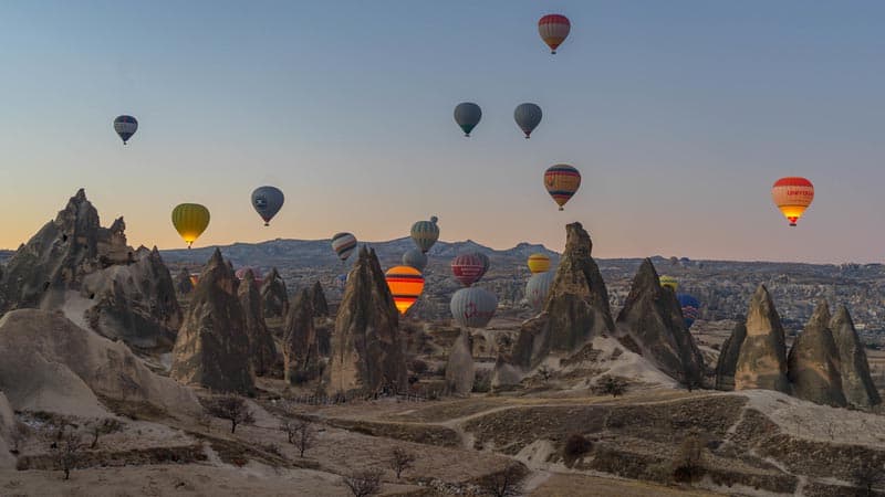 balloons of Cappadocia