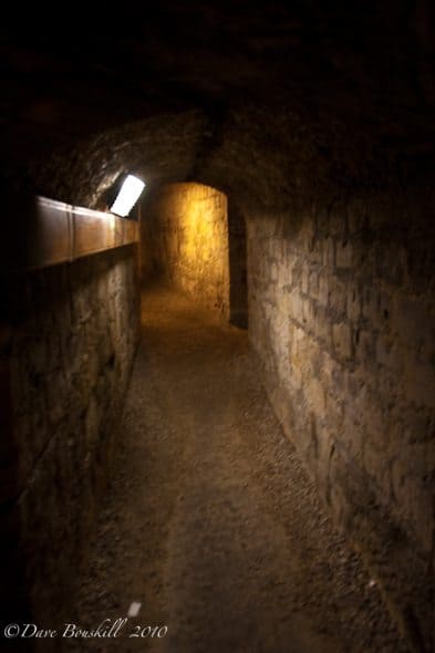 catacombs hallway