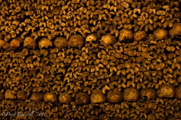 catacombs of paris skulls
