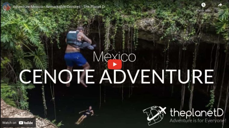 cenote adventures video