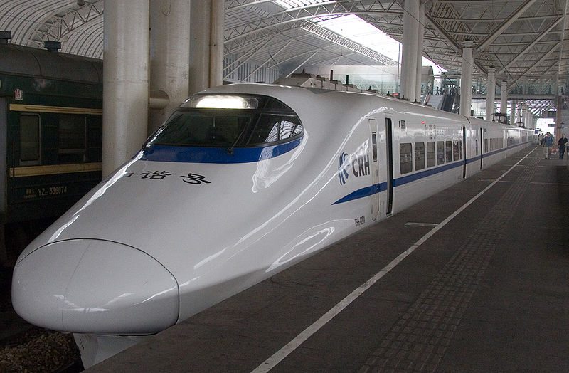 train in china