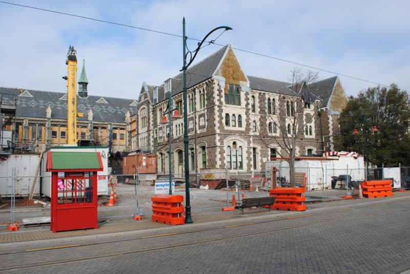 christchurch earthquake arts centre