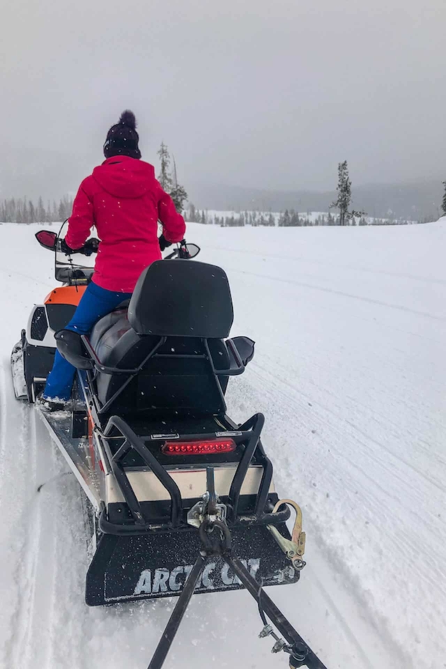 snowmobiling in colorado winter