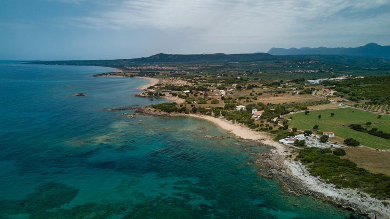 coastline costa navarino