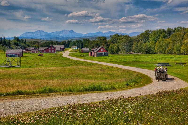 road trip alberta | Bar U Ranch