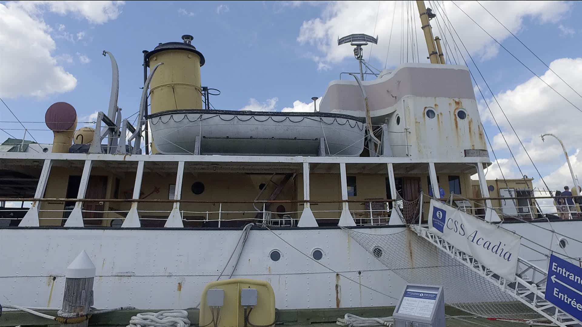 CSS Acadia in Nova Scotia