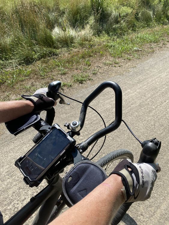 bicycle gear list smart phone holder