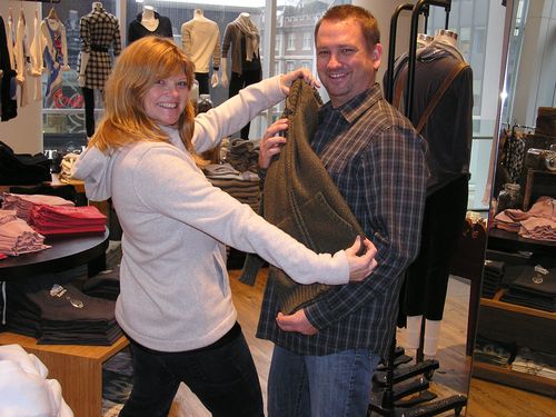 dave and deb at roots canada