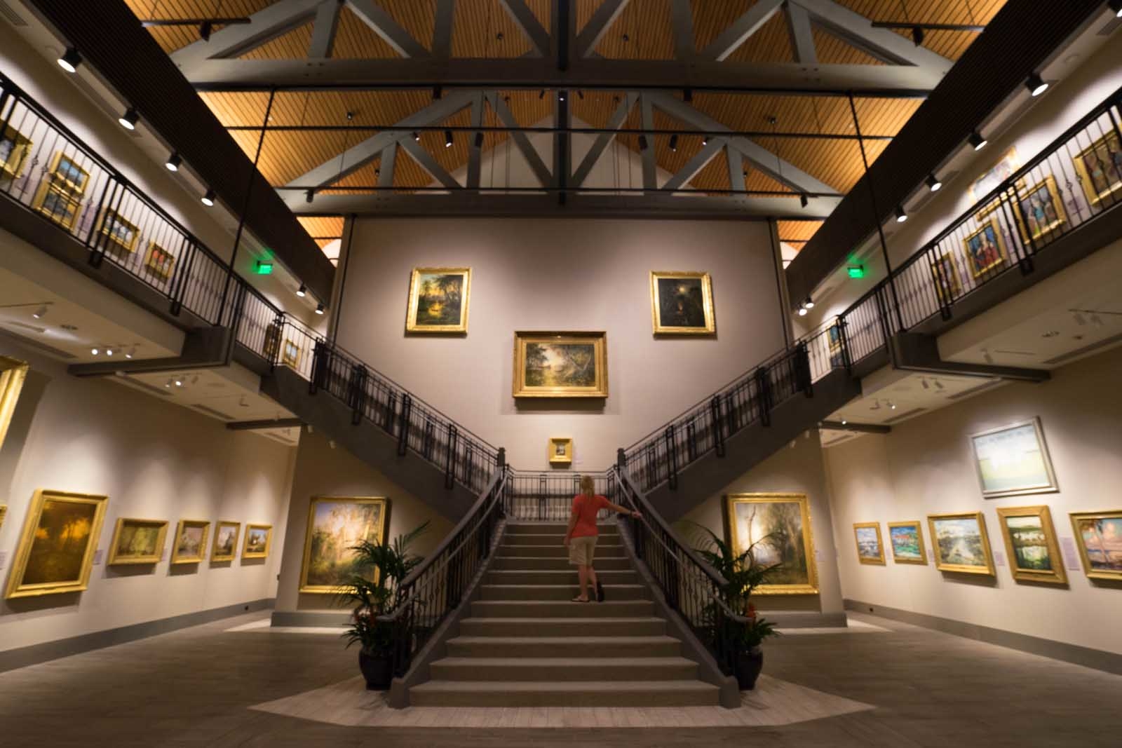 interior cici & Hyatt Brown Musuem of Art