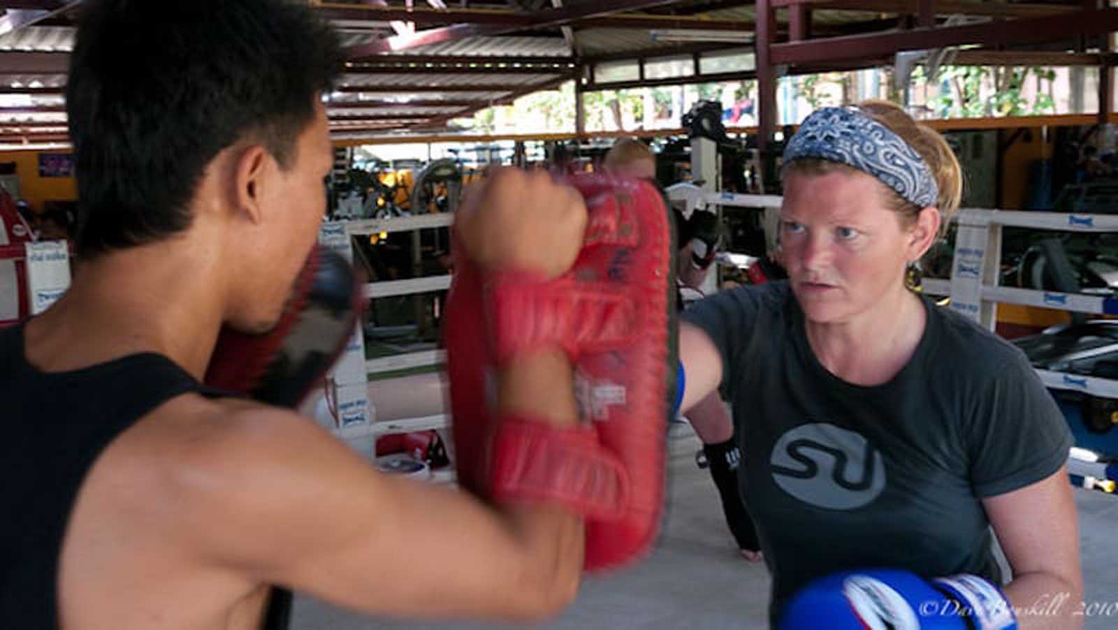 best things to do in thailand deb kick boxing