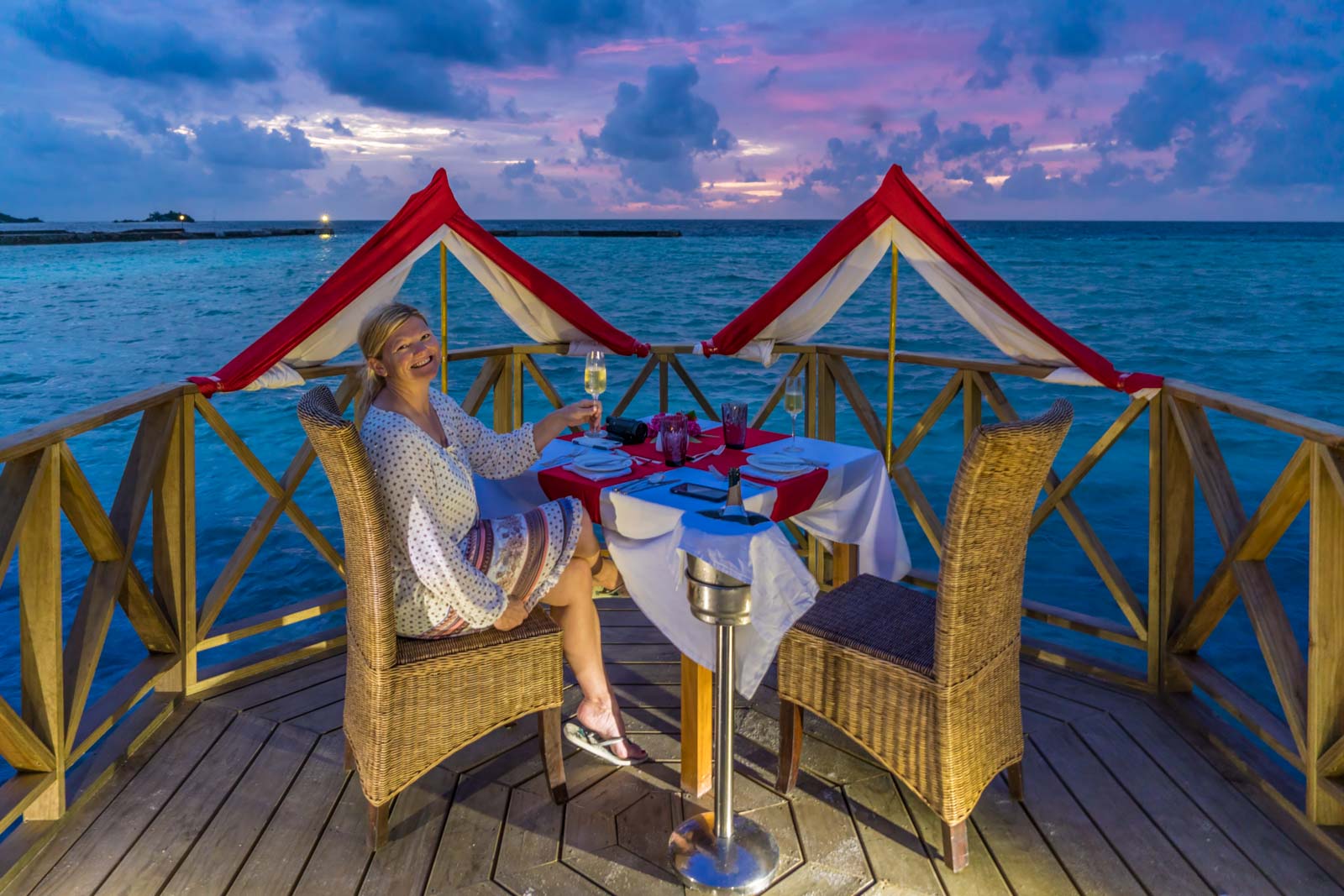 Dinner in the Maldives Cost