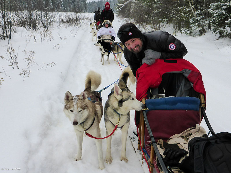 dogsledding ontario dave