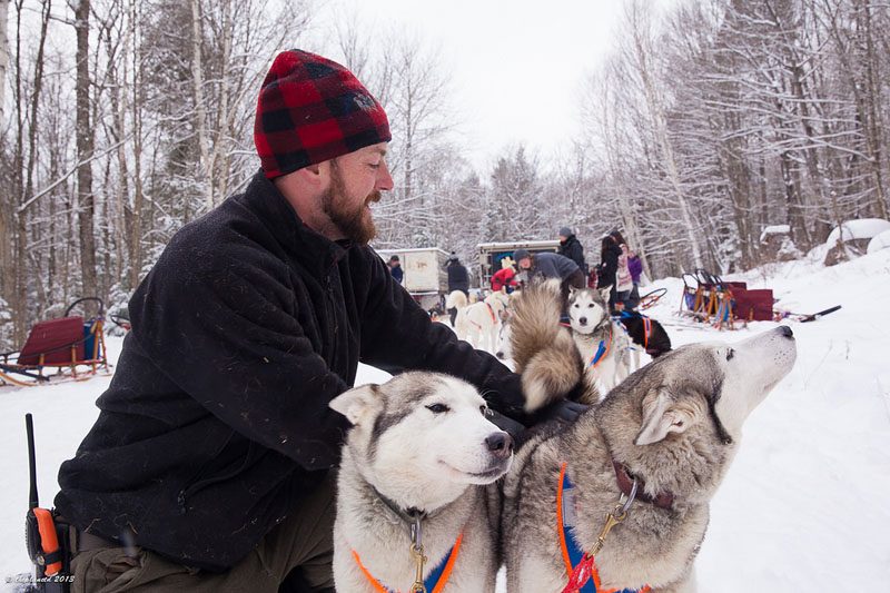 dogsledding ontario team