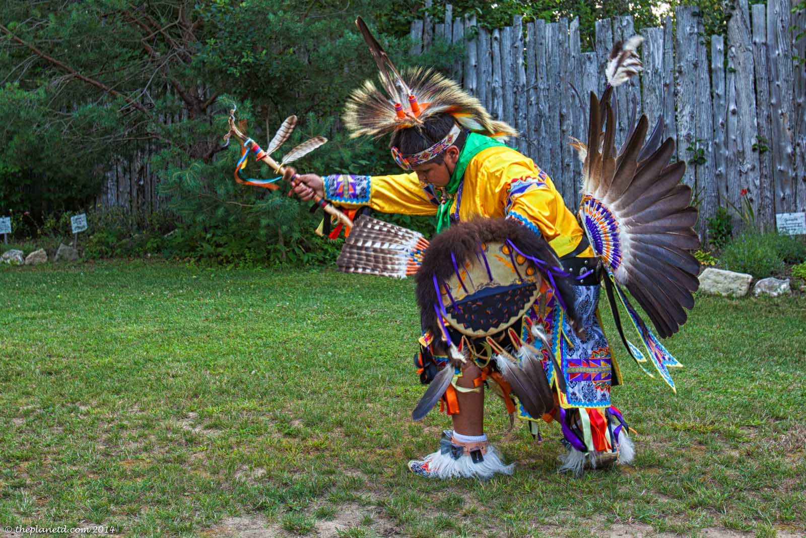 A First Nations Drum Ceremony on Manitoulin Island