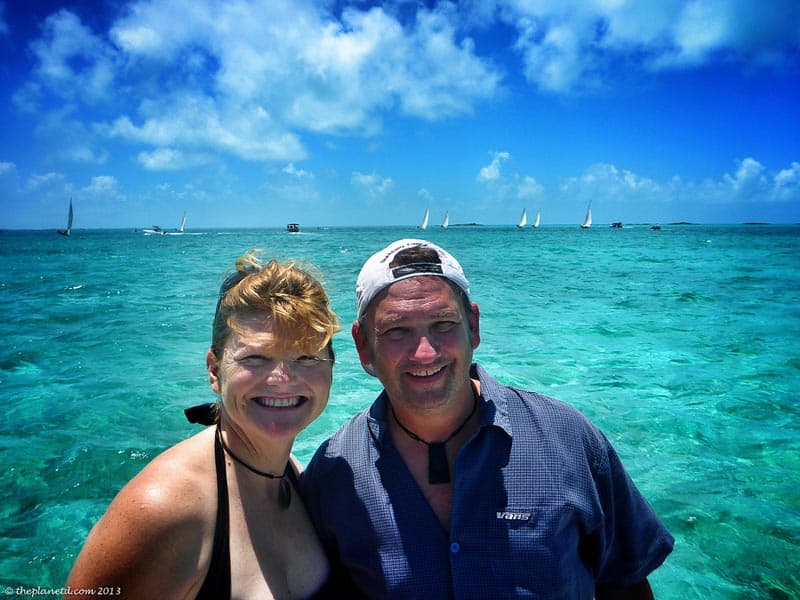 dave and deb in the bahamas