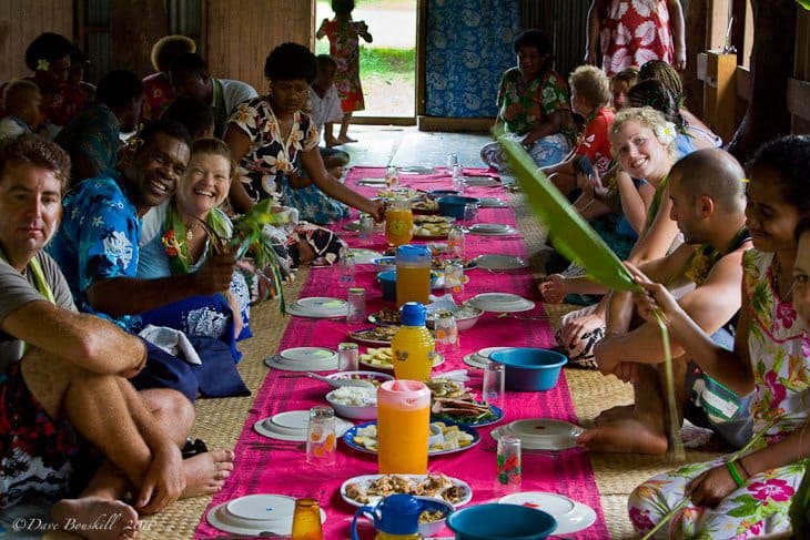 fiji feast after kava ceremony