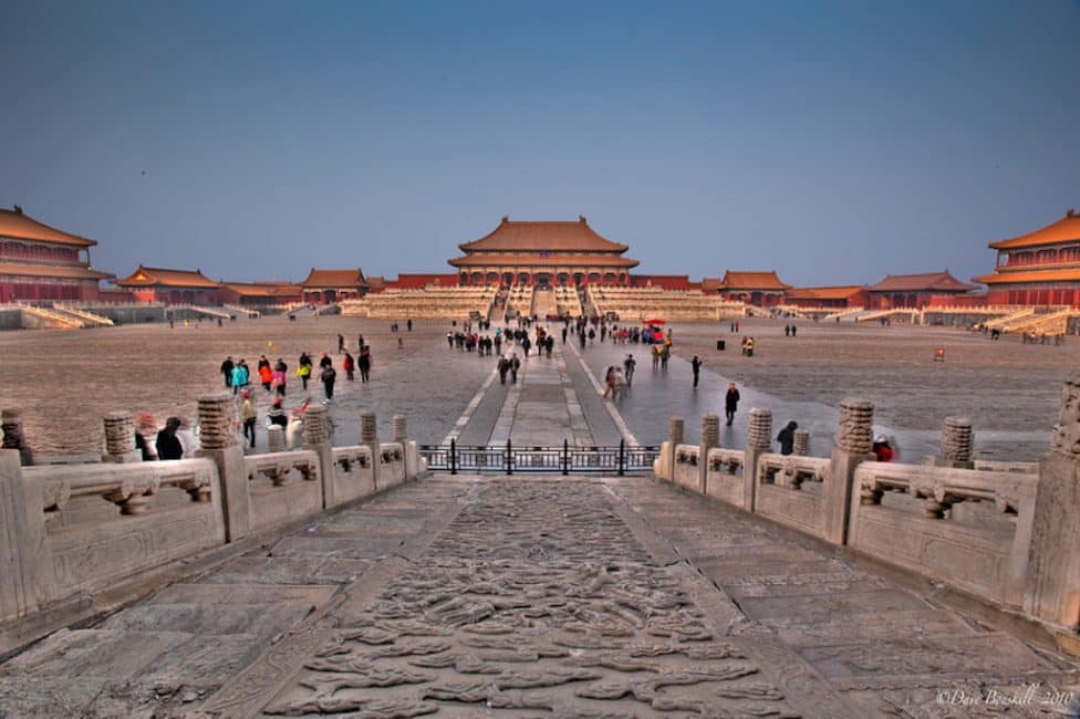 The Forbidden City, A Long Tour on a Cold Day