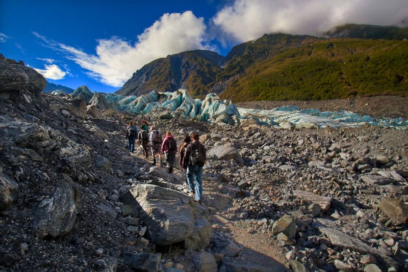 fox glacier hiking