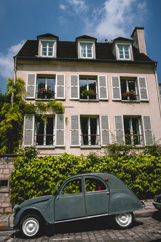 Streets of Montmartre Paris