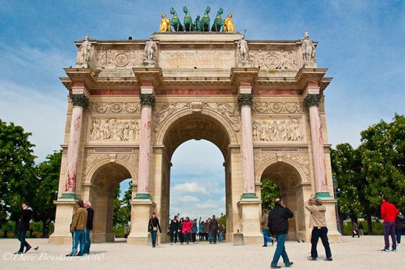 paris for free arc de triomphe