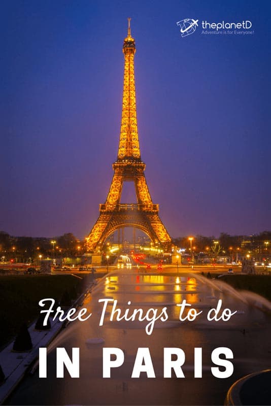 free things to do in paris