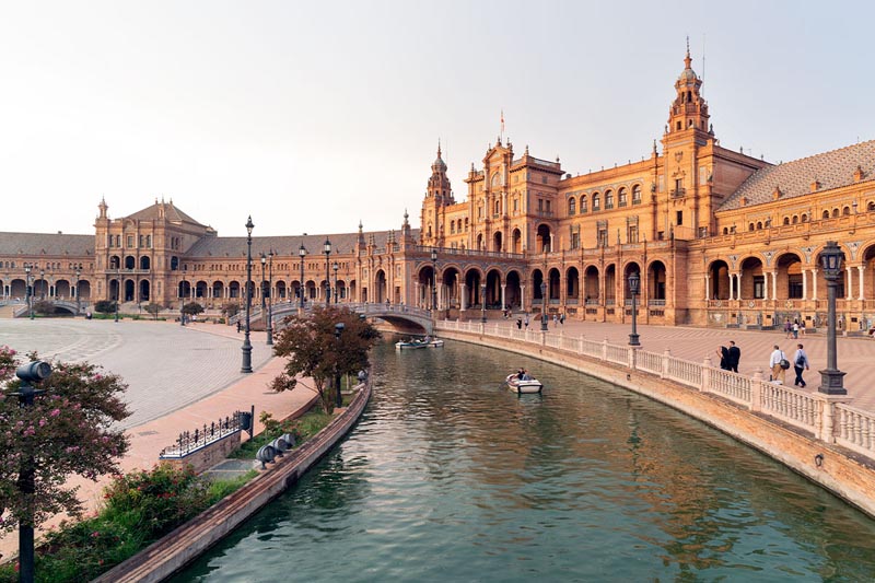 свободные туры в Севилье - Plaza de Espana