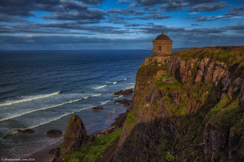 Mussenden Temple is another stop on the Game of Thrones tour through ireland