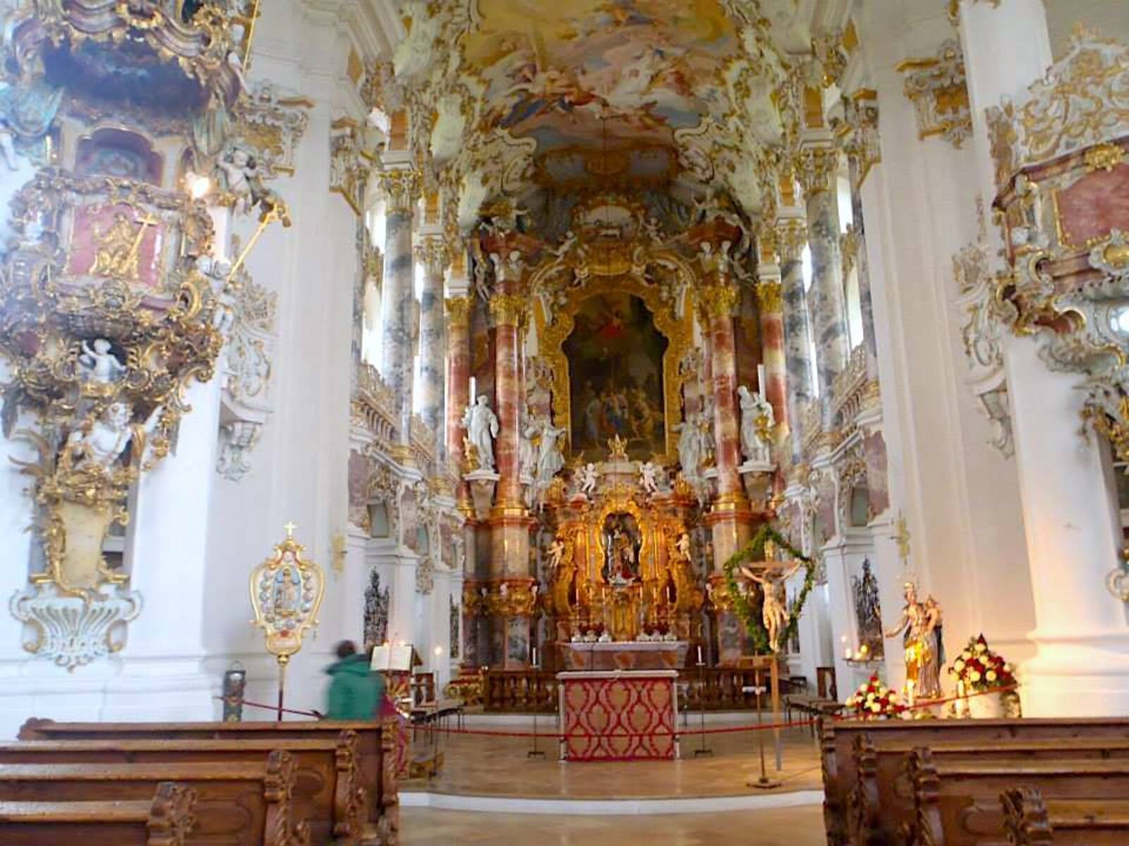 White Church of Bavaria, Wieskirche in Germany