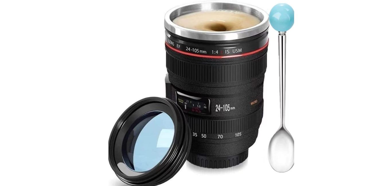 gift for a photogrpaher lens mug