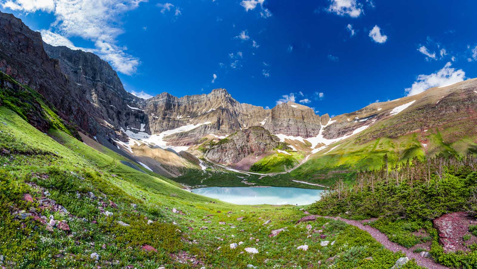 hikes in glacier national park cracker lake