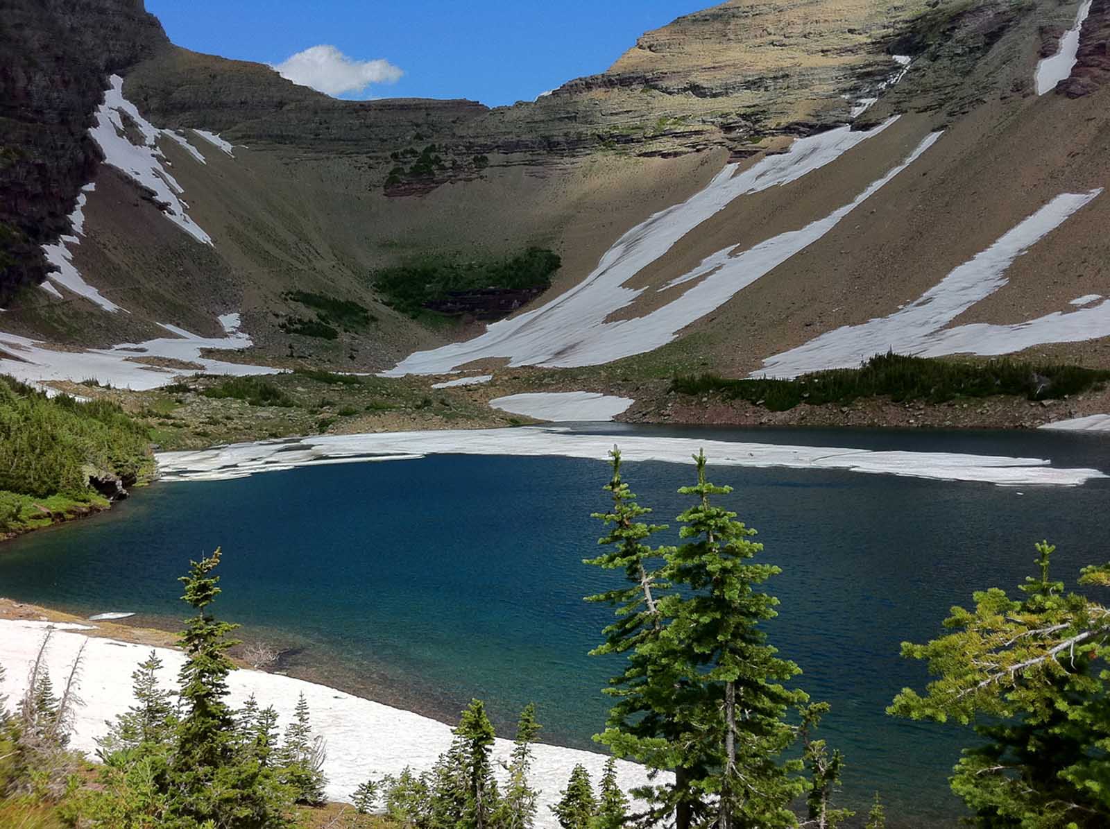 hikes in glacier national park ptarmigan tunnel