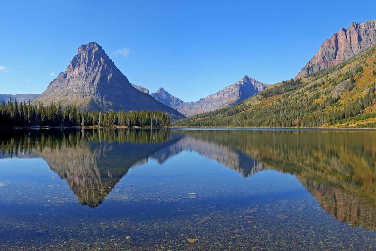 best hikes in glacier national park two mediciine area