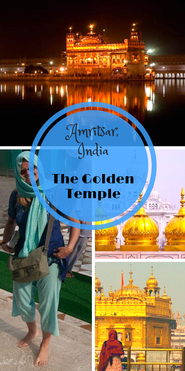 The Golden Temple of Amritsar in Punjab India