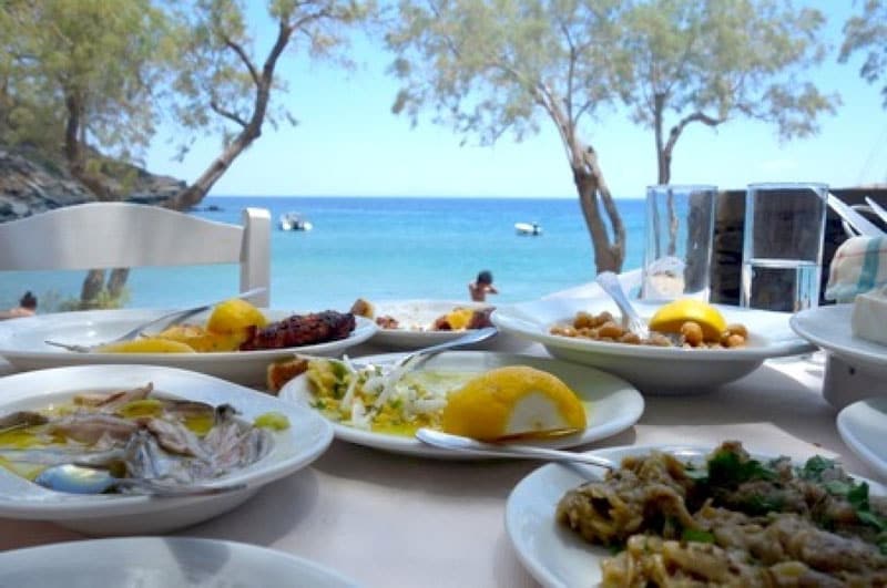 greek food guide outdoors