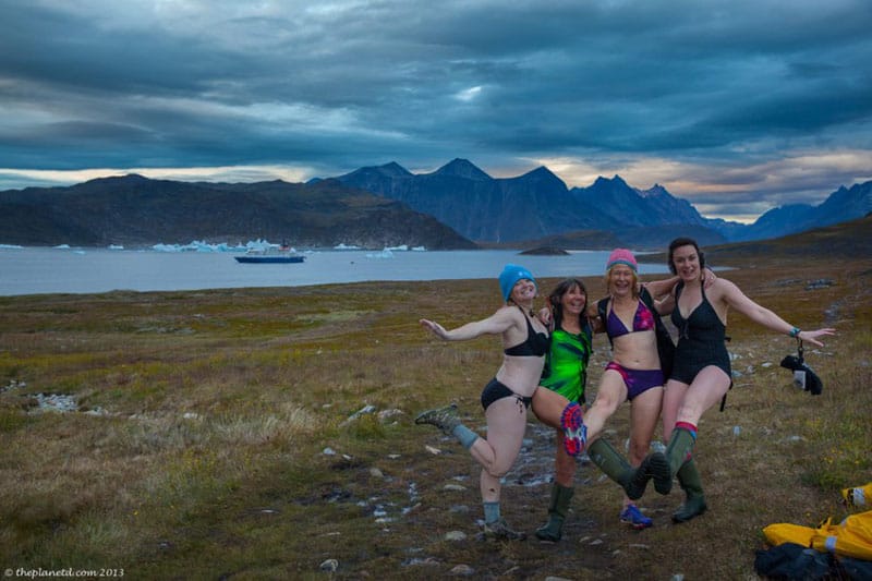 greenland hot springs outside