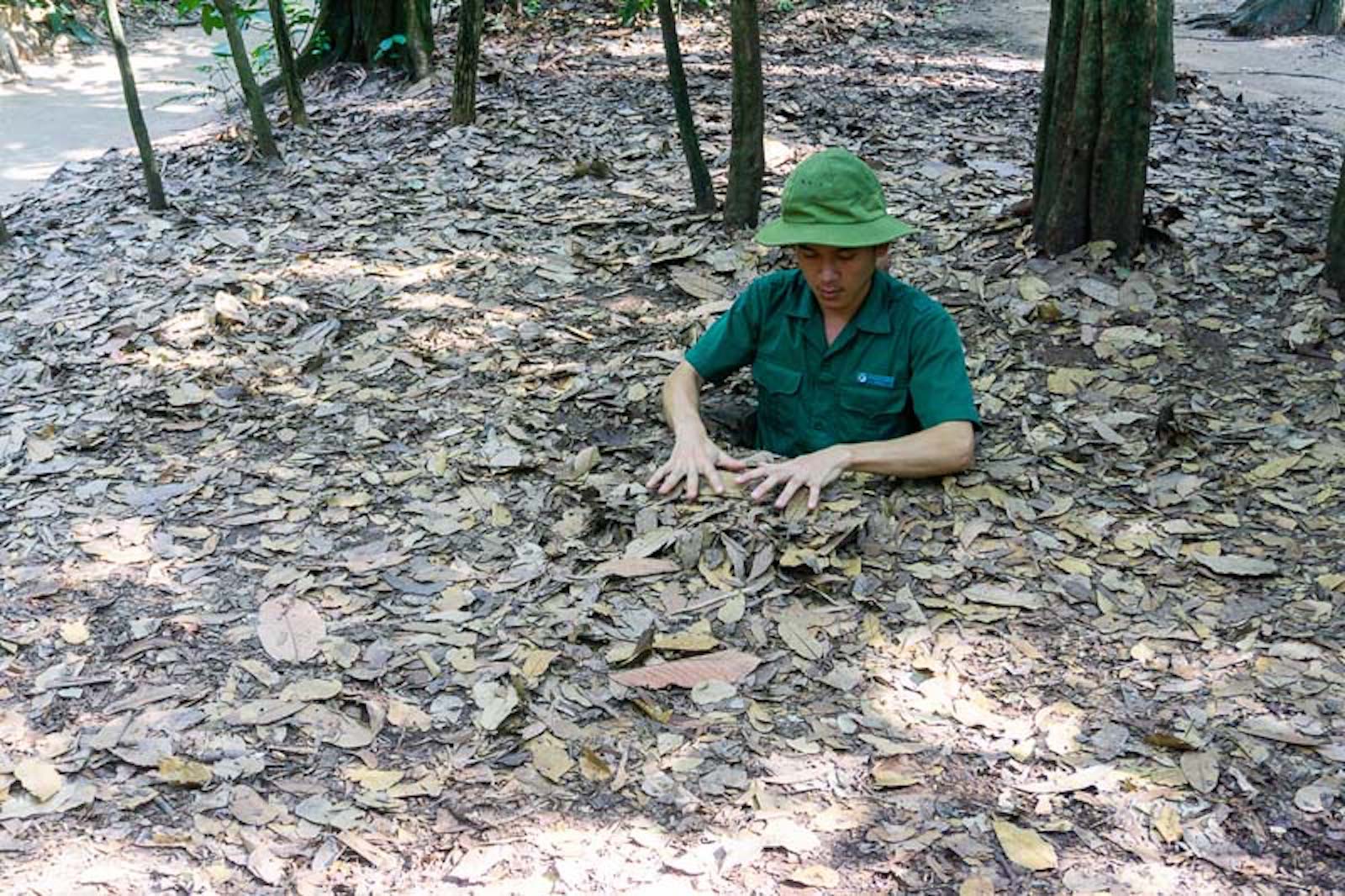 cu chi tunnels vietnam