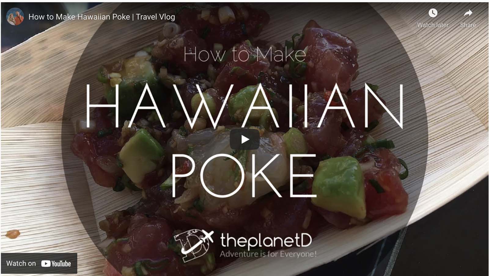 unique things to do in maui - make poke