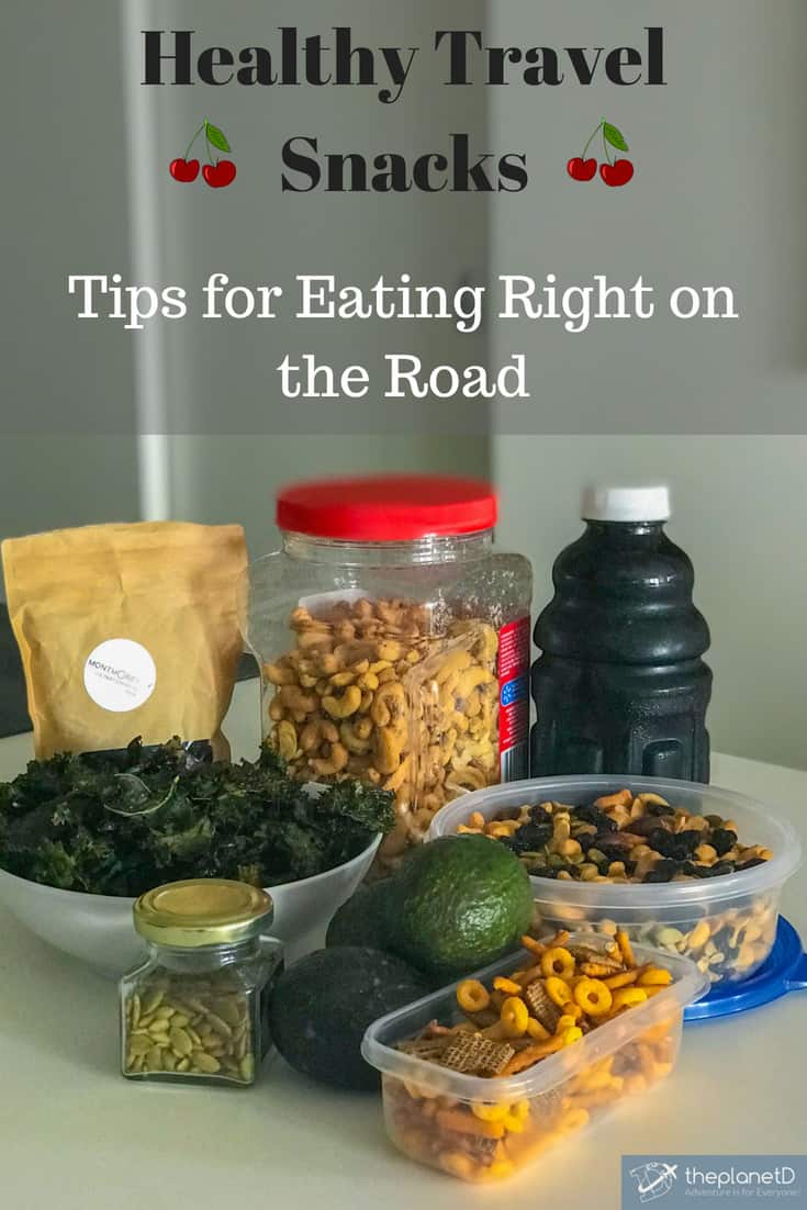 healthy travel snacks for driving