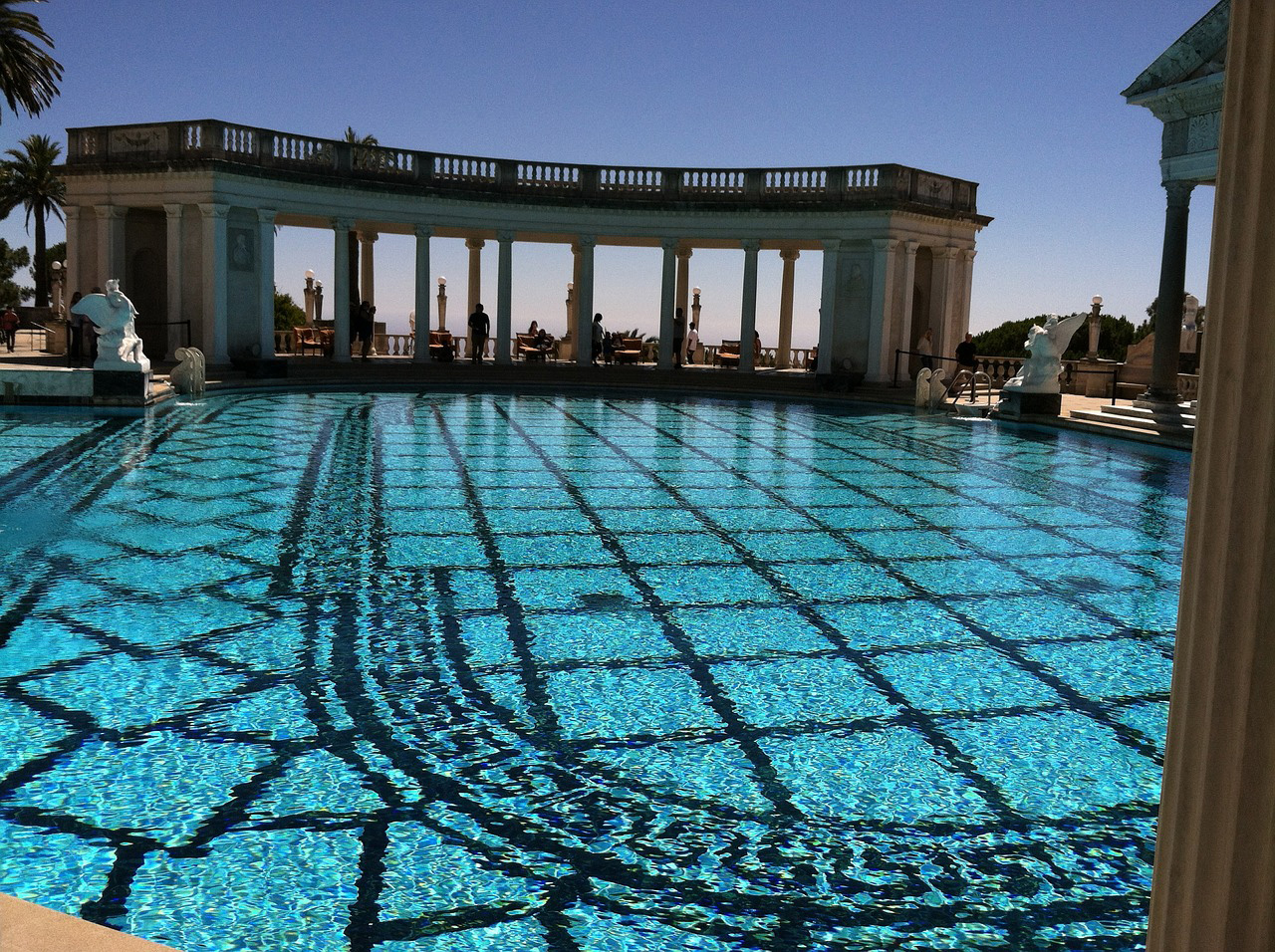 hearst castle swimming pool