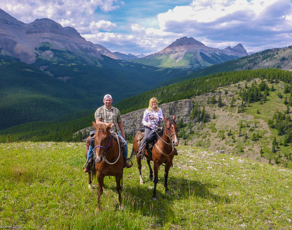 A High Mountain Trail Ride, Black Diamond Alberta