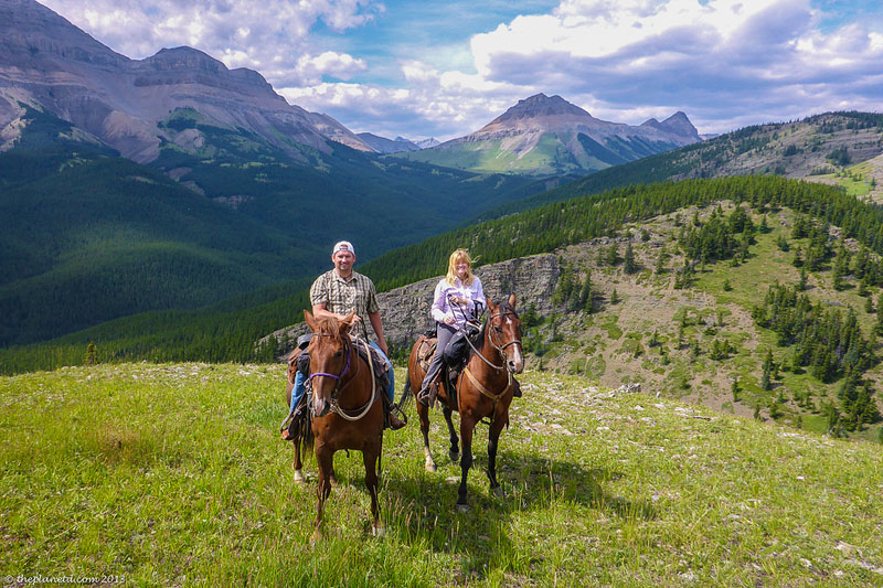 high mountain trail ride deb dave