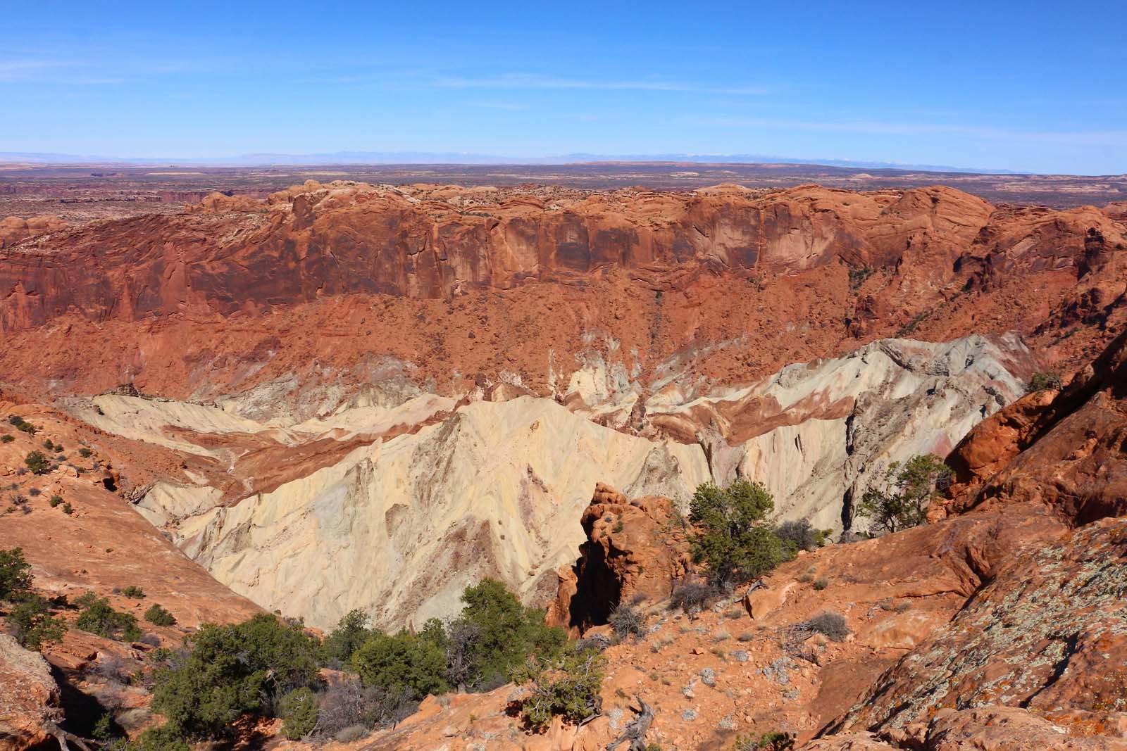 best hikes in canyonland national park upheaval dome