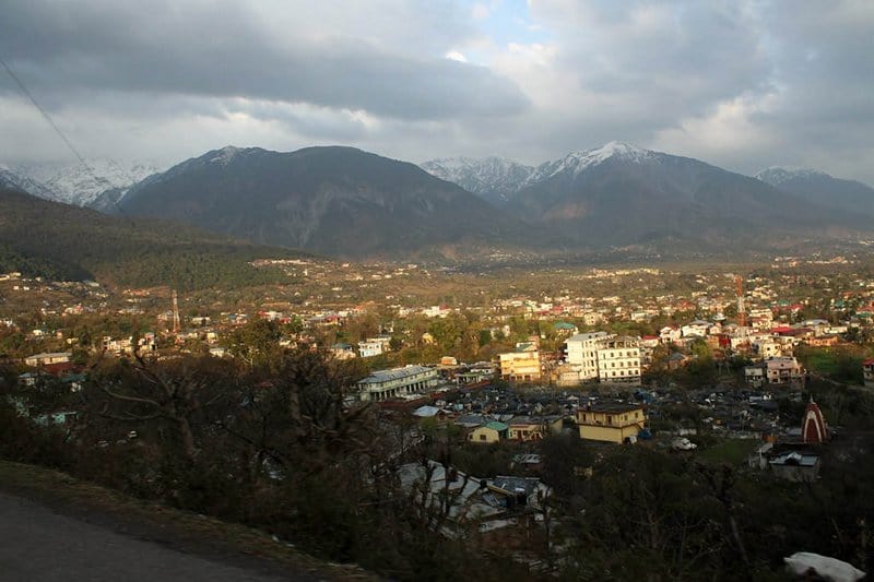 himachal pradesh - town of Dharamshala India