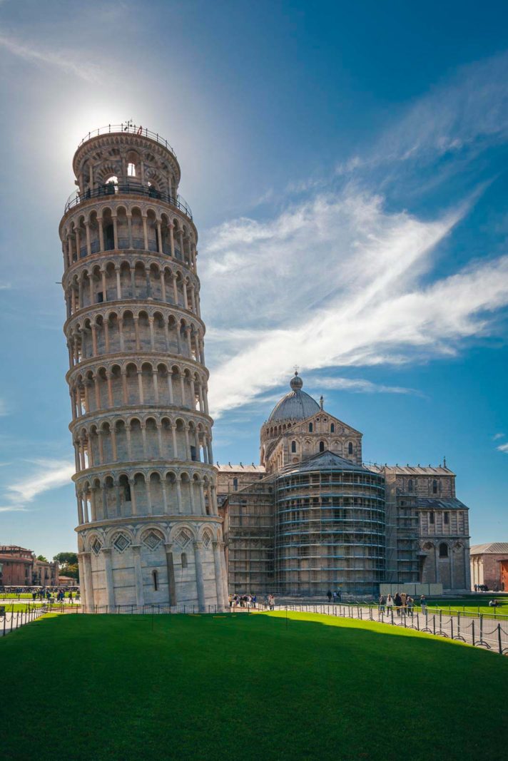 best historic places leaning tower of pisa