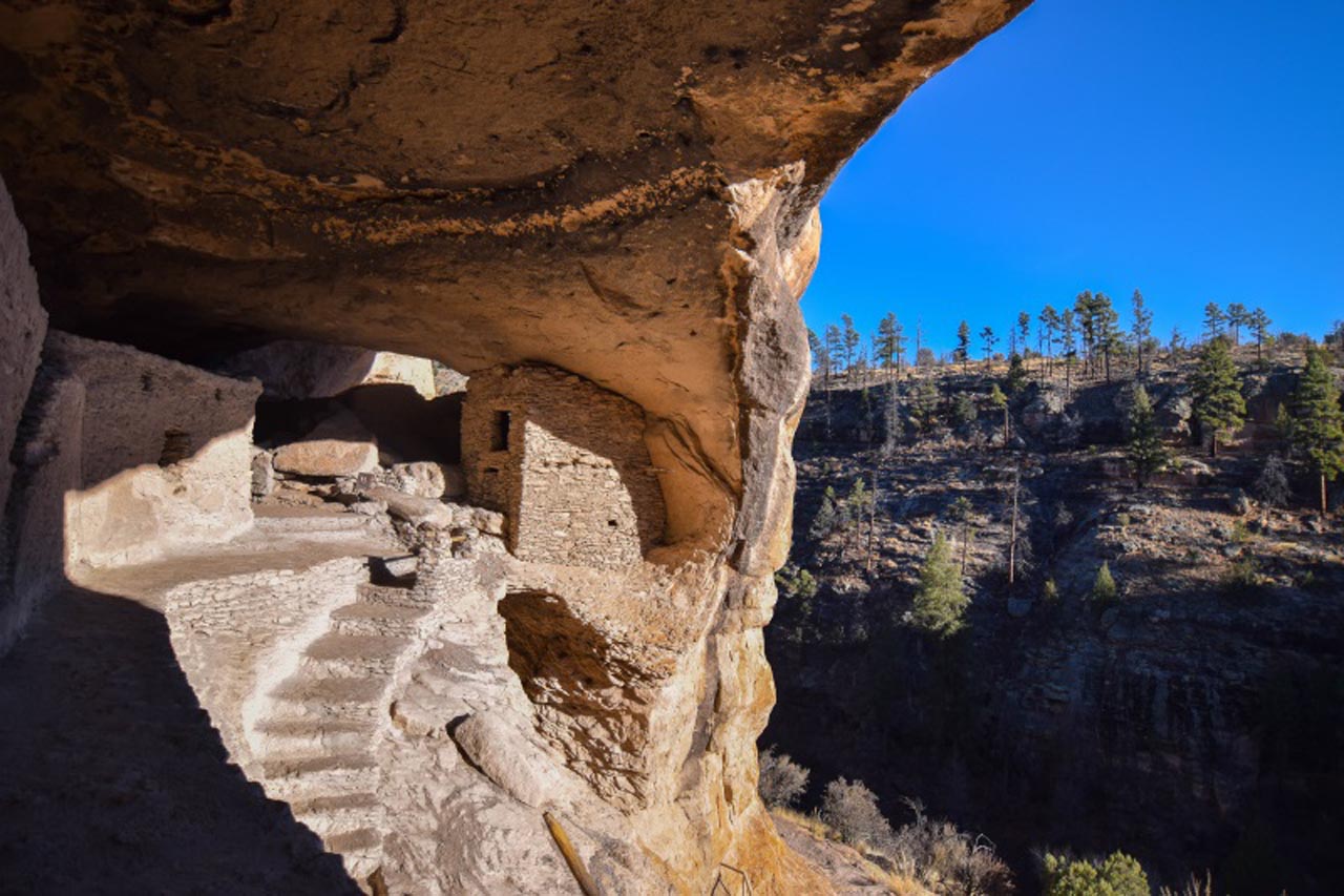 new mexico historic sites gila cliff dwellings